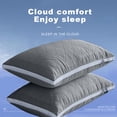 thumbnail image 4 of Styesk Hotel-Grade Bed Pillow - Soft and Supportive - Polyester Fiber - 1 Count, 4 of 6