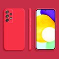 thumbnail image 2 of PANDACO Étui Souple à Étui Mate Rouge pour Samsung Galaxy A52, 2 of 3