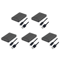 thumbnail image 1 of 5X USB 3.1 Mobile Hard Disk Box 2.5 Inch Hard Disk Box SSD Enclosure Support 15mm Hard Drive for Computer Notebook, 1 of 8