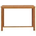thumbnail image 2 of vidaXL 9 Piece Garden Bar Set with Cushions Grey, 2 of 5