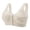 Beige, variant on FhsagQ Bra Women Bras Dress Slip Women's Plus Size Thin Front Buckle Middle and Elderly Underwear Vest Type Cotton Push up Bra without Underwire Women Bras Womens Bras Black Set 38