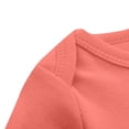 thumbnail image 5 of JDQJBZ Baby Boy Girl Bodysuit Long Sleeve Short Leg Romper Solid Color Cotton Newborn, 5 of 5