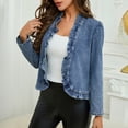 thumbnail image 4 of Shacket Jacket Women Vintage Western Denim Jean, 4 of 7