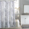 thumbnail image 1 of RIDEAU DE DOUCHE FEUILLES GRISES, 1 of 1