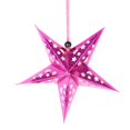 thumbnail image 2 of 3D Star Paper Hanging Hollow Pentagram Lampshade  Christmas Tree Decoration, 2 of 9