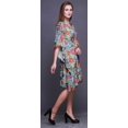 thumbnail image 3 of Bimba Kaftan Artistique de Plage, Paréo de Bikini, Robe Midi pour Femmes, Caftan Court - TG-3X, 3 of 5