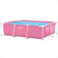 thumbnail image 1 of Intex Piscine hors Terre Rectangulaire 84 Pouces x 23,62 Pouces, Rose, 1 of 6
