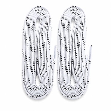 Warrior Waxed Skate Laces - White - 108" for Skate Size 8-10