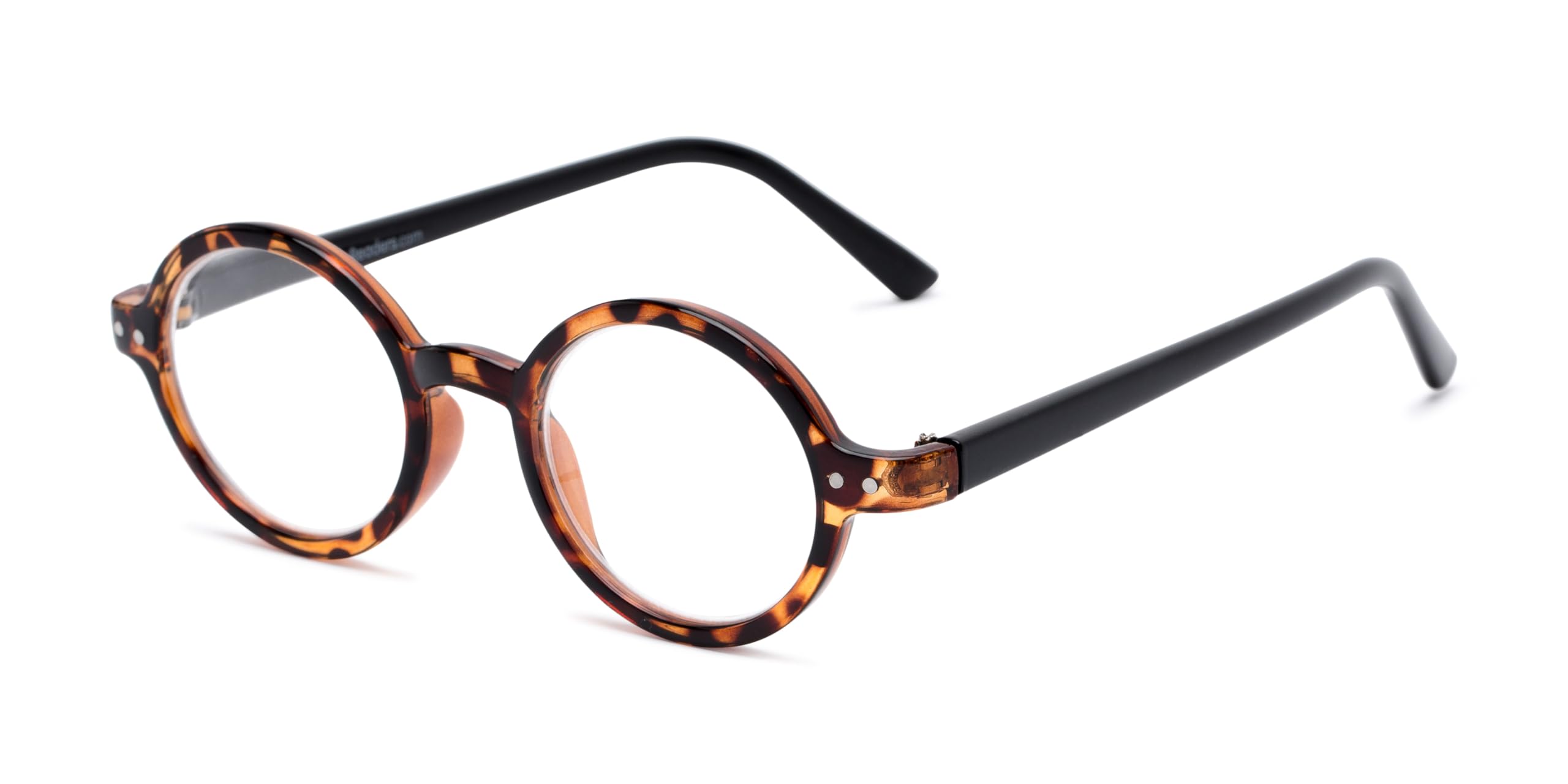Readers.com Reading Glasses: The Bookworm round Style for Men and Women