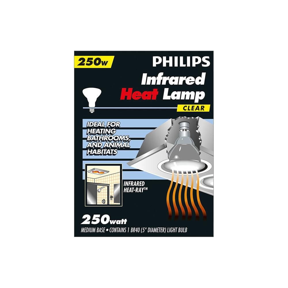 PHILIPS 250W BR40 lampe Reflecteur Infrared