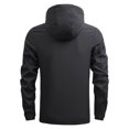 thumbnail image 3 of Manteaux à Manches Longues pour Hommes Automne&Hiver avec Poches, Veste à Capuche, 3 of 6