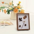 thumbnail image 4 of TopLLC Shadow Box Frame 6X4IN Memory Box Picture Frame Display Case For Bouquet Photos Keepsakes Medals Framed But Without Flowers on Clearance, 4 of 7
