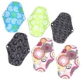 thumbnail image 2 of Serviette Hygiénique Réutilisable Serviette Menstruelle Réutilisable Pratique Confortable à Porter Anti-Allergique pour Femmes Bureau Maison Femmes Menstruées, 2 of 8