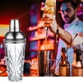 thumbnail image 1 of Nouveau Verre à Mélanger pour Cocktail Filtre en Acier Inoxydable 420ml, 1 of 8