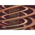 thumbnail image 1 of Ahgly Company Machine Washable Indoor Rectangle Transitional Dark Scarlet Red Area Rugs, 5' x 8', 1 of 7