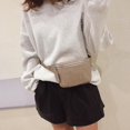 thumbnail image 4 of PENGXIANG Alligator Pattern Shoulder Waist Bags Women Chest Fanny Belt Packs (Camel), 4 of 7