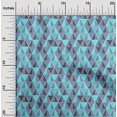 thumbnail image 1 of oneOone Cotton Poplin Fabric Triangle Geometric Print Sewing Fabric BTY 56 Inch Wide, 1 of 5