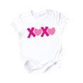 thumbnail image 1 of EQWLJWE T-shirts à Manches Courtes Imprimés, T-Shirt Graphique Col Rond d'Été pour Femmes, Blouse, Hauts, Offres, 1 of 3