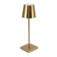 thumbnail image 3 of Lampe de Table à DEL, Lampe de Table Ergonomique Sans Fil à DEL Portable Rechargeable Moderne à Intensité Réglable pour Bar pour Extérieur Or,Argent,Noir,Blanc, 3 of 8