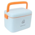 thumbnail image 1 of Portable PP First Aid Organizer Case with Removable Tray and Handle, Family Emergency medicines Storage Box and Portable Handle, 1 of 7