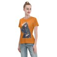thumbnail image 4 of T-Shirt Basique à Manches Courtes pour Femmes Demon Slayer : Shitou Wuichiro, 4 of 6