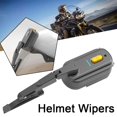 thumbnail image 3 of Motorcycle Helmet Electric Wiper Bike Helmet Visor Rain Wiper Adjustable, 3 of 8