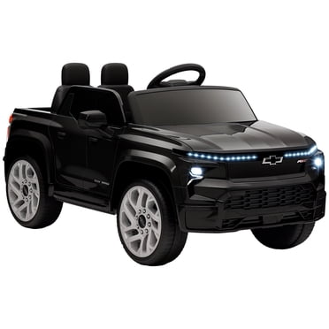 Qaba CHEVROLET Licensed Kids Ride on RC Car, 12V Toddler Ride on Toy, Gift for Boys & Girls, Black