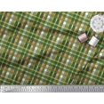 thumbnail image 2 of Soimoi polyester Crepe Fabric Plaid Check Print Fabric by the Yard 52 Inch Wide, 2 of 3