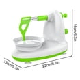 thumbnail image 3 of PRETXORVE Upgraded Peeler and Corer for Pear Manual Rotating Kitchen Gadget includes 2 Replacement Heads, 3 of 8