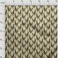 thumbnail image 3 of oneOone Velvet Pale Yellow Fabric Rooster Cock Craft Projects Decor Fabric Printed By The Yard 58 Inch Wide-LG, 3 of 4