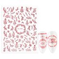 thumbnail image 1 of Christmas Nail Sticker DIY Fashion Snowflake Nail Decal Adhesive Nail Decal, 1 of 10