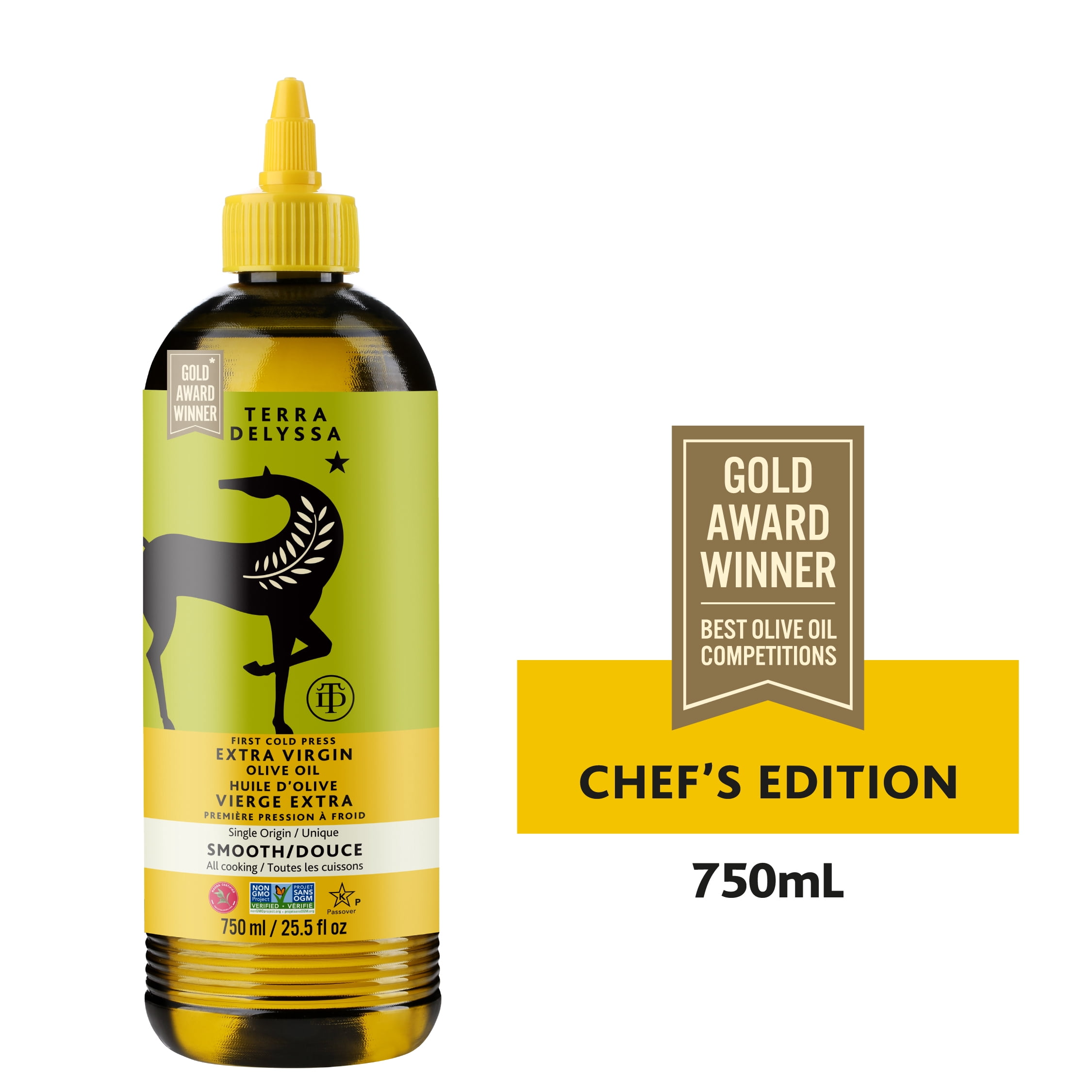 Terra Delyssa Squeezable Extra Virgin Olive Oil,750 ml