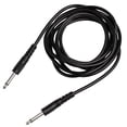 thumbnail image 1 of Unique Bargains Instrument Male to Male Mono Plug Patch Electric Guitar Cable Cord 3 Meters, 1 of 1