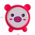 thumbnail image 2 of EGNMCR Haut-Parleur Bluetooth Sans Fil Mini Portable avec Carte Mignon Dessin Animé Mini Audio Caisson de Basses Enfants, Cadeau, 2 of 9