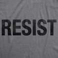 thumbnail image 2 of T-shirt de Résistance pour Hommes, T-Shirt de Protestation Politique Anti-Autorité, T-Shirt de Rassemblement Rebelle, T-Shirt de Marche (Gris Chiné Pâle) - m, 2 of 3