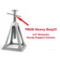 thumbnail image 4 of PEAKTOW RV Trailer Camper Aluminum 6,000 lbs 17&acirc;? Extends Stabilizer Stacker Jack Stand 4PK, 4 of 6