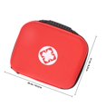 thumbnail image 2 of USHOBE Medical Empty Kit Red Waterproof 1Pcs for School, 2 of 5