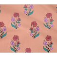 thumbnail image 4 of oneOone Cotton Flex Fabric Leaves & Floral Block Decor Fabric Printed BTY 40 Inch Wide, 4 of 4