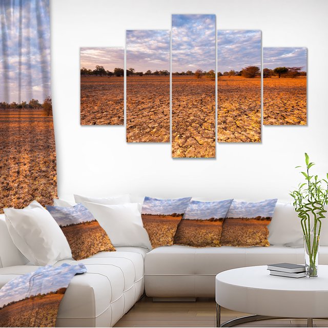Amazing View of African Landscape - Landscape Canvas Art Print