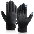 thumbnail image 1 of Gants d'Hiver Chauds Résistants au Froid Gants à Écran Tactile Gants de Course pour Hommes Femmes, 1 of 10