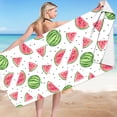 thumbnail image 4 of Microfiber Beach Towel Super Colorful Bath Towel Sandproof Beach Blanket Multi-Purpose Towel For Travel Swimming Pool 30x60 Inch, 4 of 7