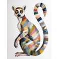 thumbnail image 1 of Qisvanset Realistic Cat Portrait Canvas Print 12x16 Inch Bar Cafe Art, 1 of 8