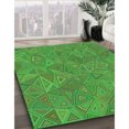 thumbnail image 3 of Ahgly Tapis Rectangulaire Lavable en Machine, Algues Vertes, 2 Pieds x 4 Pieds, 3 of 7