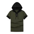 thumbnail image 1 of CEHVOM T-SHIRT à Manches Courtes pour Hommes Été Ample Extérieur Course Entraînement Physique Grand, 1 of 6