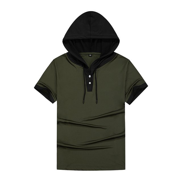 CEHVOM T-SHIRT à Manches Courtes pour Hommes Été Ample Extérieur Course Entraînement Physique Grand