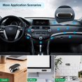 thumbnail image 2 of SNNROO 2 Pack Magnetic Phone Holder for Car  Super Strong Magnet with 4 Metal Plate Magnetic Car Mount for Cell Phone  360° Rotation Universal Dashboard Adhesive Car Magnetic Phone Mount, 2 of 5