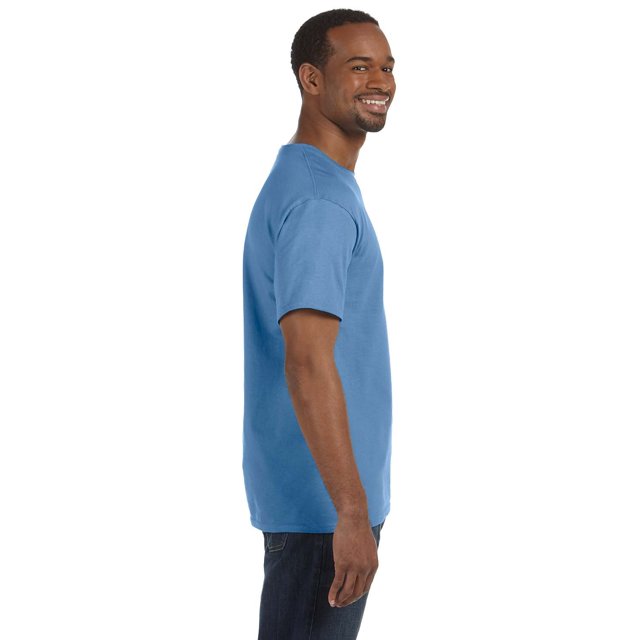 Hanes 5250 T-Shirt Tagless Bleu Caroline 4TG