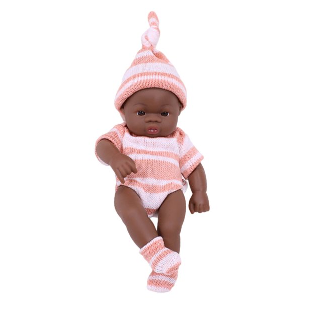 Reborn Baby Dolls,7.87 Inch Soft Newborn Baby Dolls Vinyl Baby Dolls with Clothes Set Including Pacifier Realistic Doll Look Real,Reborn Baby Doll,Realistic Newborn Baby Dolls