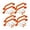 Orange, variante sur jinwen Ensemble d'Équipement de Terrain de Jeu de 8 Pcs avec Poignées pour Cadre d'Escalade pour Jardin et Cour Arrière Orange