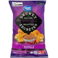 thumbnail image 1 of Croustilles ondulées aromatisées naturellement au Masala Série Recettes Secrètes Great Value, 1 of 4